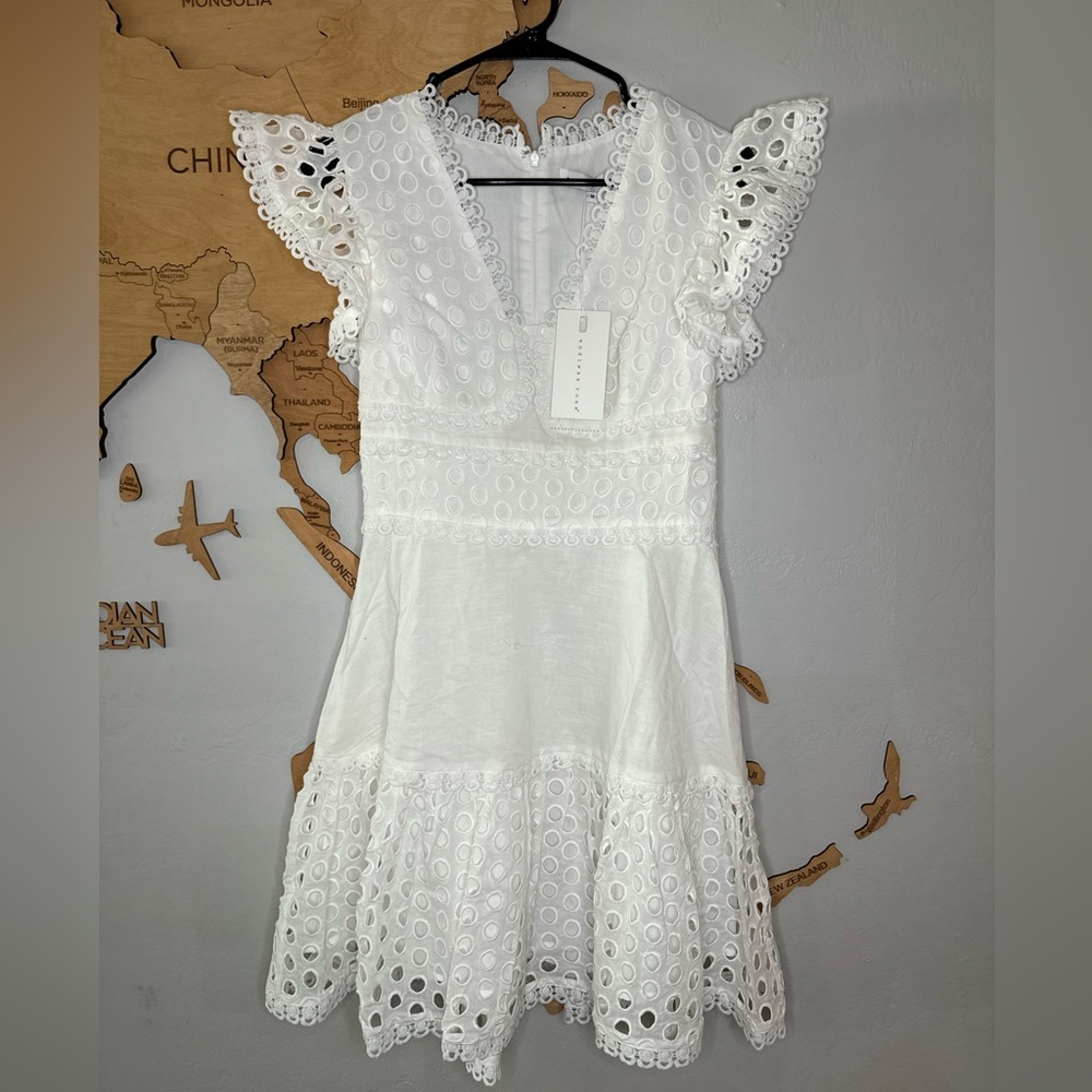 Endless rose mini white dress